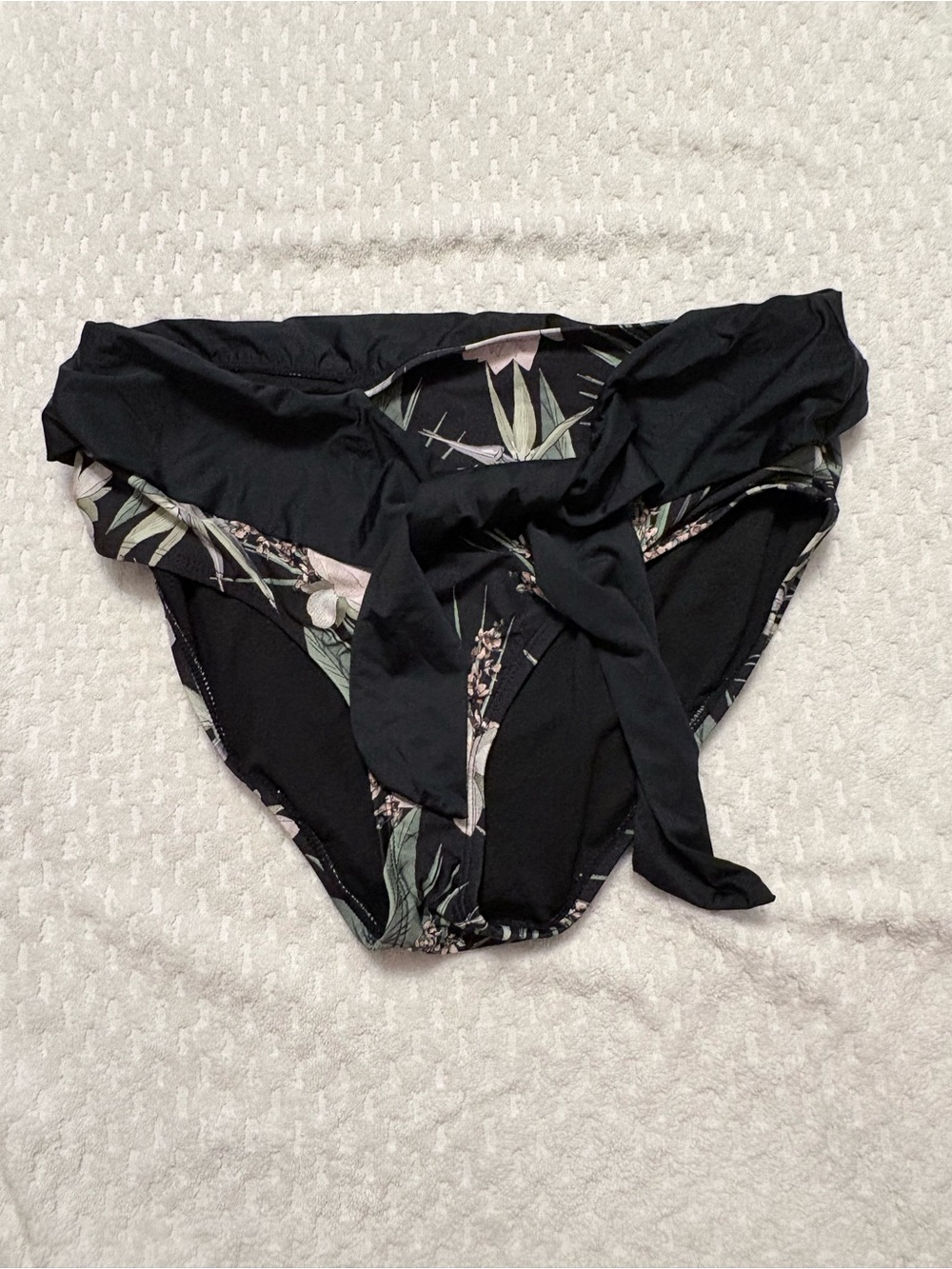 ANTONIO MELANI Black Garment with Light Blue Brand Tag